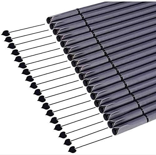 0.38mm Black Ink Pens Fine Point Smooth Writing 1 Count (Pack of 18),