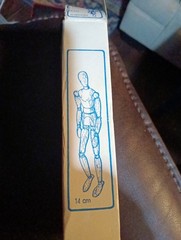 1 Pcs 5.5″ Wooden Mannequin Figure, Artist Drawing Manikin Model Flexible