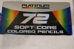 Platinum Art Supplies Soft Core Colored Pencils 48 Count