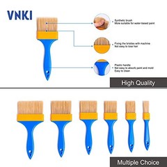 Chalk & Wax Paint Brush for Furniture – 6PCS Set Paint Brushes for 6 PCS