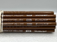 (20 COUNT) APRICOT YELLOW 108 – Shuttle Art Colored Pencils