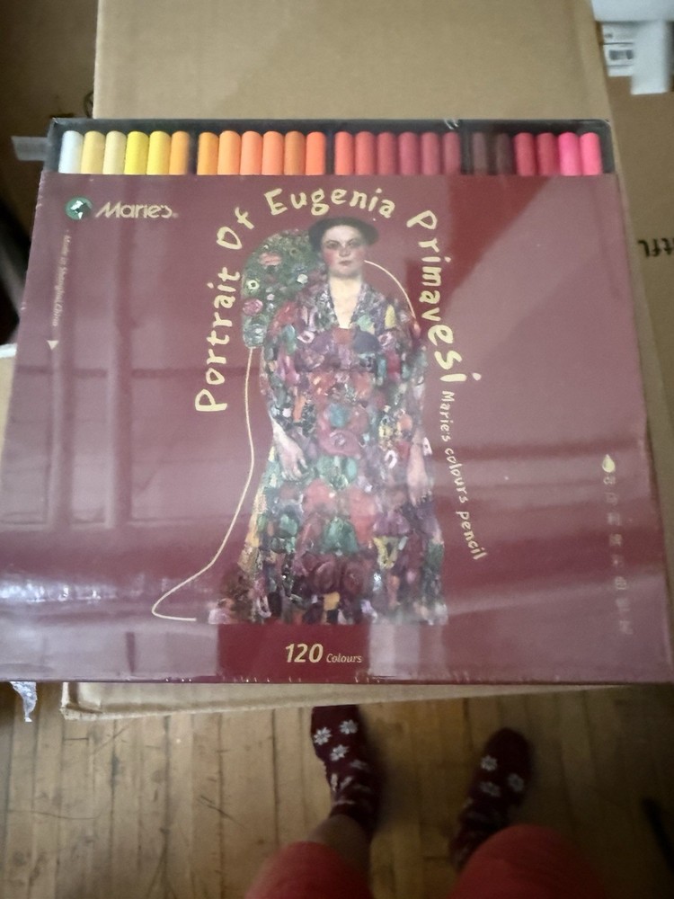 120 Marie’s Oil Based Colored Pencils NEW Shipping W