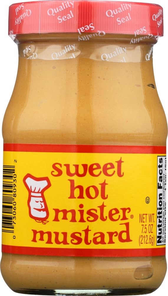 Sweet Hot Mister Mustard 7.5 Ounce ( Pack of 2)