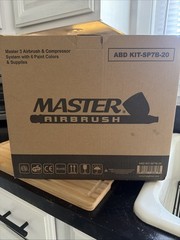 Master Airbrush ABD KIT-SP7B-20 Professional Airbrushing System Kit-New In Box