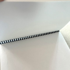 Jack Richeson Sulphite Sketch Pad, 5-1/2 x 8-1/2 Inches, 6pages used out of 100