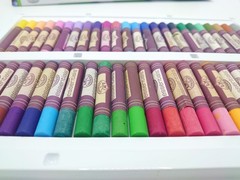 48 Piece Oil Pastel Artist Set Royal & Langnickel Drawing Blending Smooth Soft
