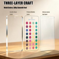 6Pcs 12 Season Color Analysis Swatches Draping Kit