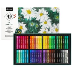 Oil Pastels Set of 48 Colors (10 x 70 mm)