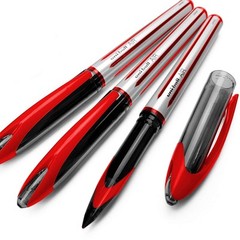 Air Writing Instruments Red Ink Pens 3 Count 07mm with Pressure Sensitive Nib