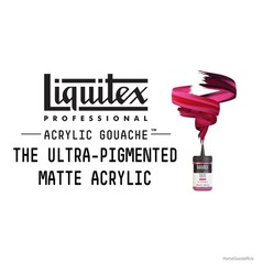 Professional Acrylic Gouache Paint Set 6 x 22ml Primaries Flat Matte