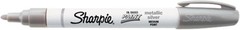 Versatile Oil-Based Paint Marker, Medium Point, Metallic Silver for All Surfaces