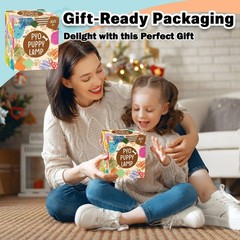 FUNZBO Paint Your Own Dog Lamp Kits – Easter Basket Stuffers, Arts and Crafts…