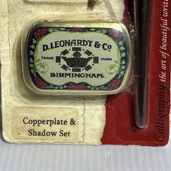 Manuscript Leonardt CALLIGRAPHY Dip Pen & Nibs Drawing Mapping Set MDP2086 NOS