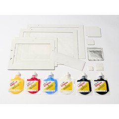 RISO Kitpas Gocco Screen Printing Art Kit Stamp Craft Stationery Set New Sealed