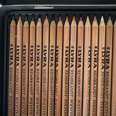 Lyra Rembrandt Set 72 Polycolor Pencils Assorted Colors in Box Artist Supplies