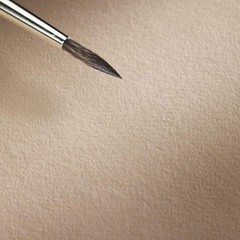 Toned Watercolour 200g/m² Beige, Watercolor Notebook, A6, Landscape 30 fls