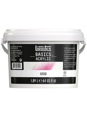Liquitex Basics Mediums & Varnishes – gesso 64 oz. bucket
