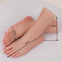 Female Foot Realistic Silicone Feet with Skeleton Mannequin Foot Display for …