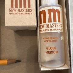 NM New Masters Fine Arts Materials Acrylic-Vinyl Colors Kit 102 Vintage