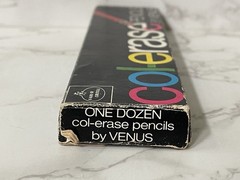 Lot of 14 VTG Col-erase Pencils by Venus Carmine Red 1277 New NOS Unused
