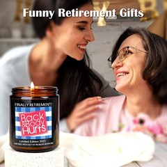Best Retirement Gift for Woman Men, Funny 3 inches,