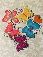 Colourful Butterflies Wall/ Door Hangings – Home, Gifts – Decoration item