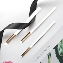 UNIMEIX Mini Blending Brushes for Card 0.32 Inch, 0.24 0.16 White