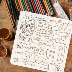 1set PET Hollow Out Drawing Painting Stencils for Scrapbook Photo Album Number