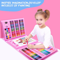 Art Supplies for Kids,Drawing Kits Unicorn Art Case Coloring Set with Double Sid