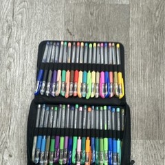 Aen Art Multicolor Gel Pen Set with Case