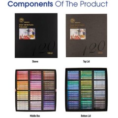 2022 MUNGYO GALLERY ARTISTS SOFT OIL PASTEL MOPV-120P 120 Color -EXPRESS SHIP