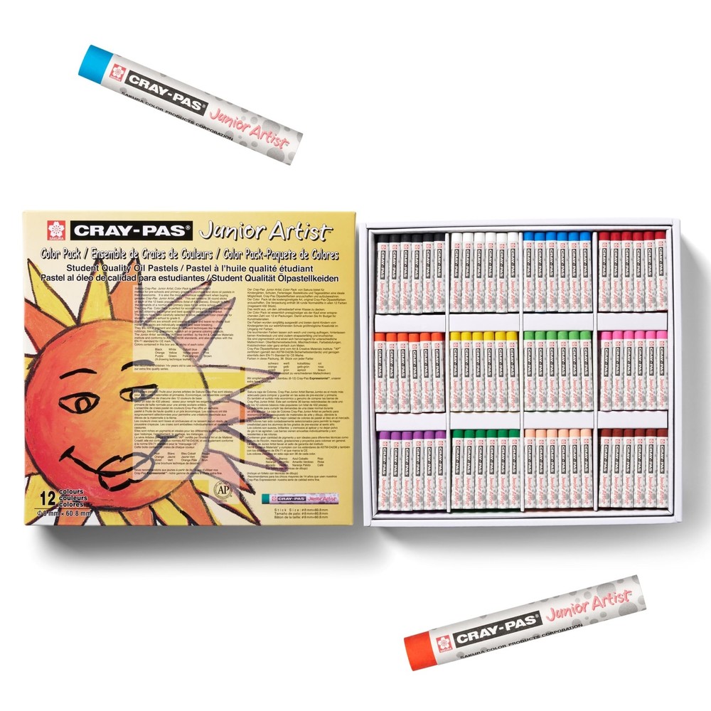 Cray-Pas Junior Artist Oil Pastel Colorpack, 432 Pc, Colors may vary, Count