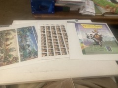 US stamps all board series from 1998 USPS printing
