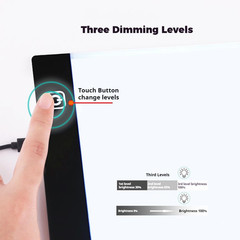 A3 LED Light Pad for Diamond Art, Sketching, Painting – Adjustable Brightness, S