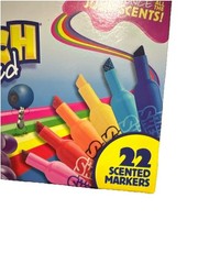 Mr. Sketch Scented Markers, Chisel Tip, Assorted Colors, 22 Count MARKING