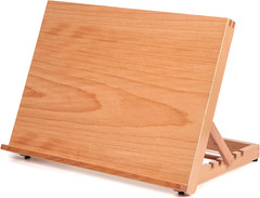 5-POSITION WOOD DRAFTING TABLE EASEL DRAWING AND SKETCHING, 16 1/2 INCHES