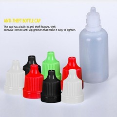 Paint Dotters, 4Pcs 5ml Water Bottles, One Each in Black, Red, White, and Green,