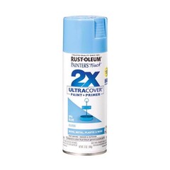 Rust-Oleum 249093 2X Ultra Cover Gloss Spa Blue Spray Paint 12 oz. (Pack of 6)