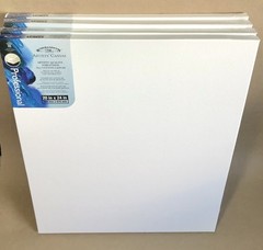Winsor & Newton Stretched Artist Canvas Board 20×24” Pack of 4 | 3/4” Thick NEW!