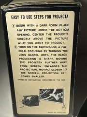 Projecta Scope PJ 768 Art Tracing Projector With Original Box-Vintage TESTED!