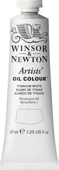 Oil Color Paint Titanium White 37ml Artist Pigmented Indoor Outdoor