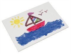 formerly Art Street Fingerpaint Paper White 11″ X 16″ 100 Sh