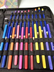 Royal Langnickel Color Pencil & Marker Set With Carry Case