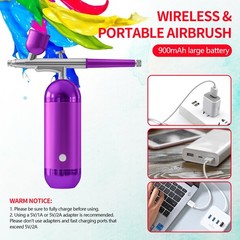 Portable Air Compressor Airbrush Paint Spray Gun Nail Art Tattoo Airbrush Kit