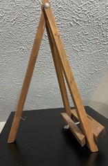ARTIST Painter’s Tabletop Folding WOOD EASEL Adjustable Screws 16” x 7 1/2” ART