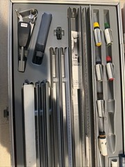 Koh-I-Noor Rapidograph Lettering Set Model 4000 Near Complete