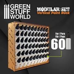 Modular Paint Rack 17ml – VERTICAL – modelling, Hobby organizer
