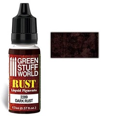 Green Stuff World for Models & Miniatures Liquid Pigments Dark Rust 2289