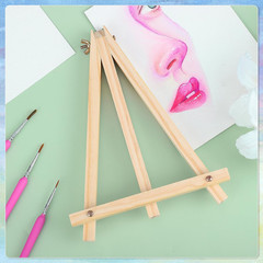 8 Pack 9 Inch Easel for Painting, Wooden Easel Stand for Sign Table Top Small Ar