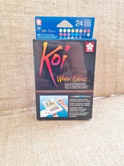 Sakura XNCW-24N Watercolors Field Sketch Set with Brush – Assorted Colors (24…